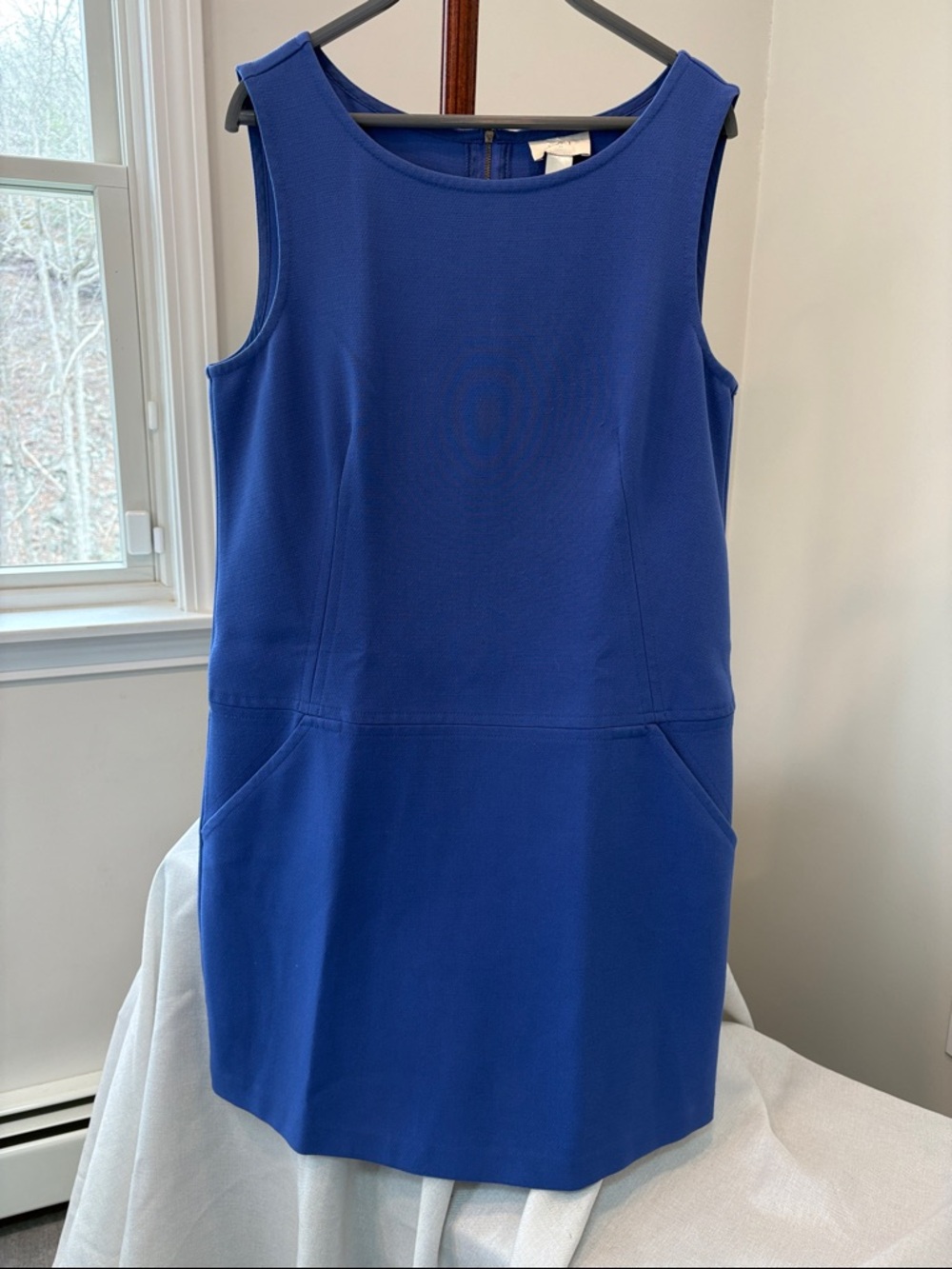 LOFT Royal Blue Sleeveless Sheath Dress
